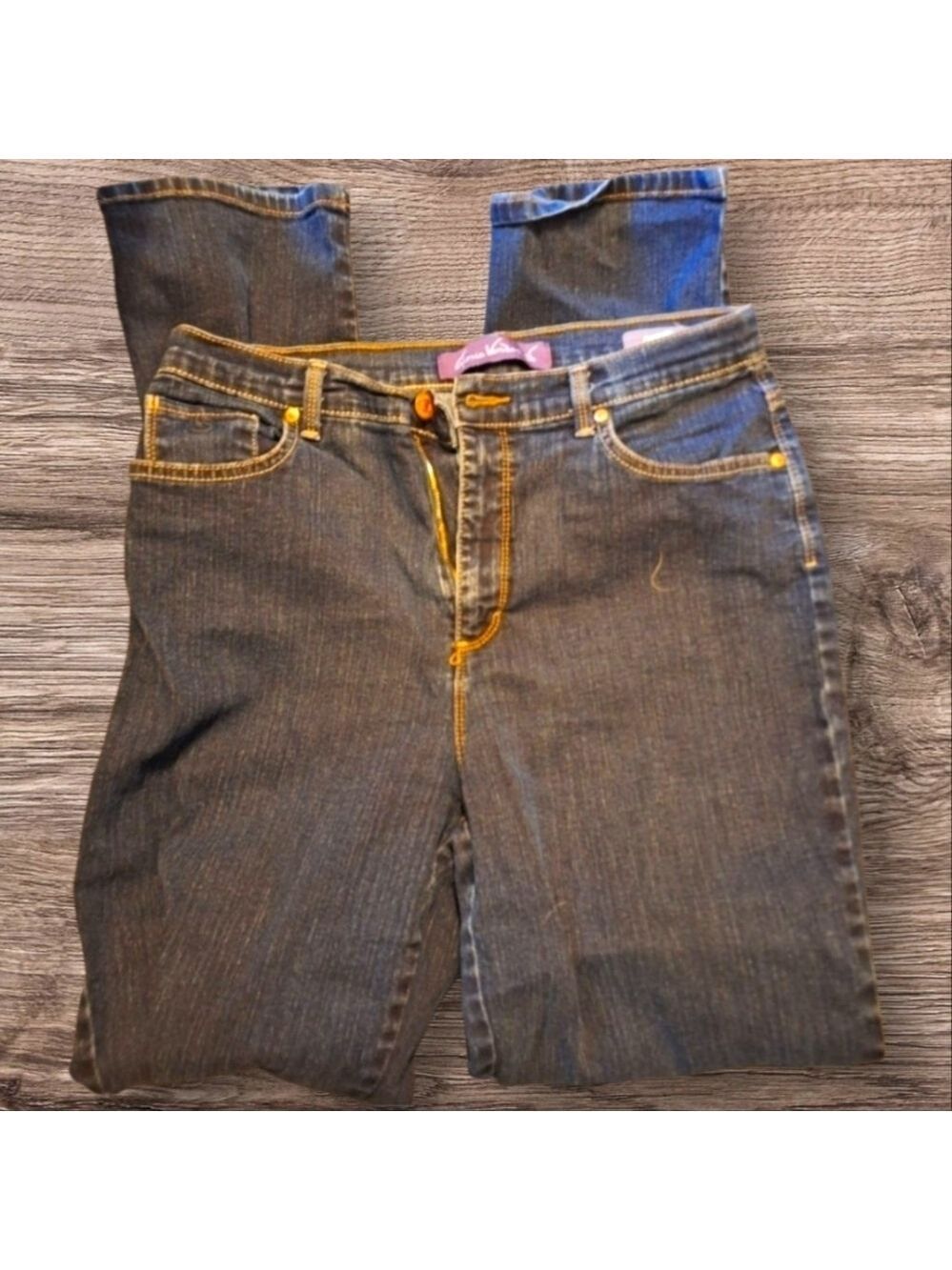 Gloria Vanderbilt Amanda Fit Jeans Blue Size 16 Long